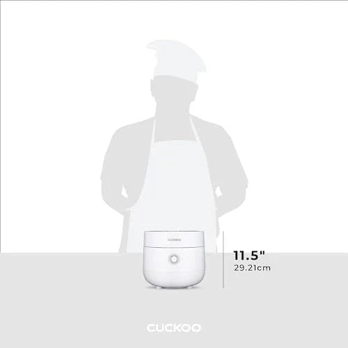 6-Cup (Uncooked) Micom Rice Cooker Nonstick Inner Pot | White