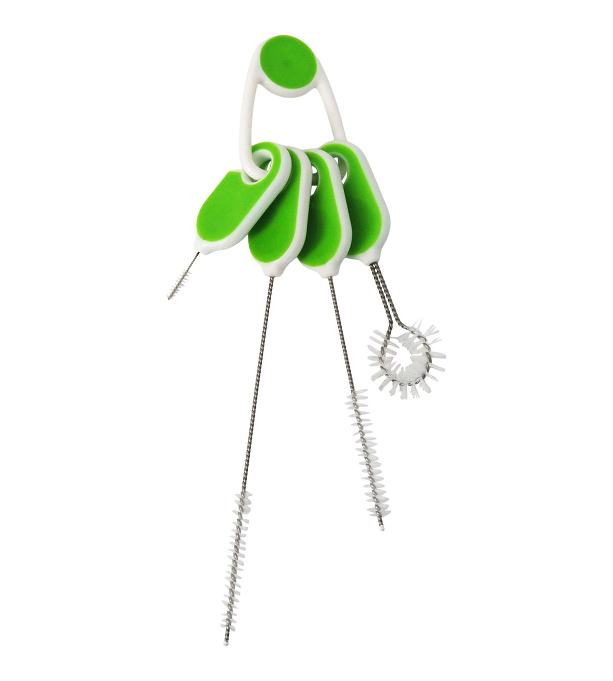 Straw & Bottle Brush Set with Comfortable Grip, 4-pk