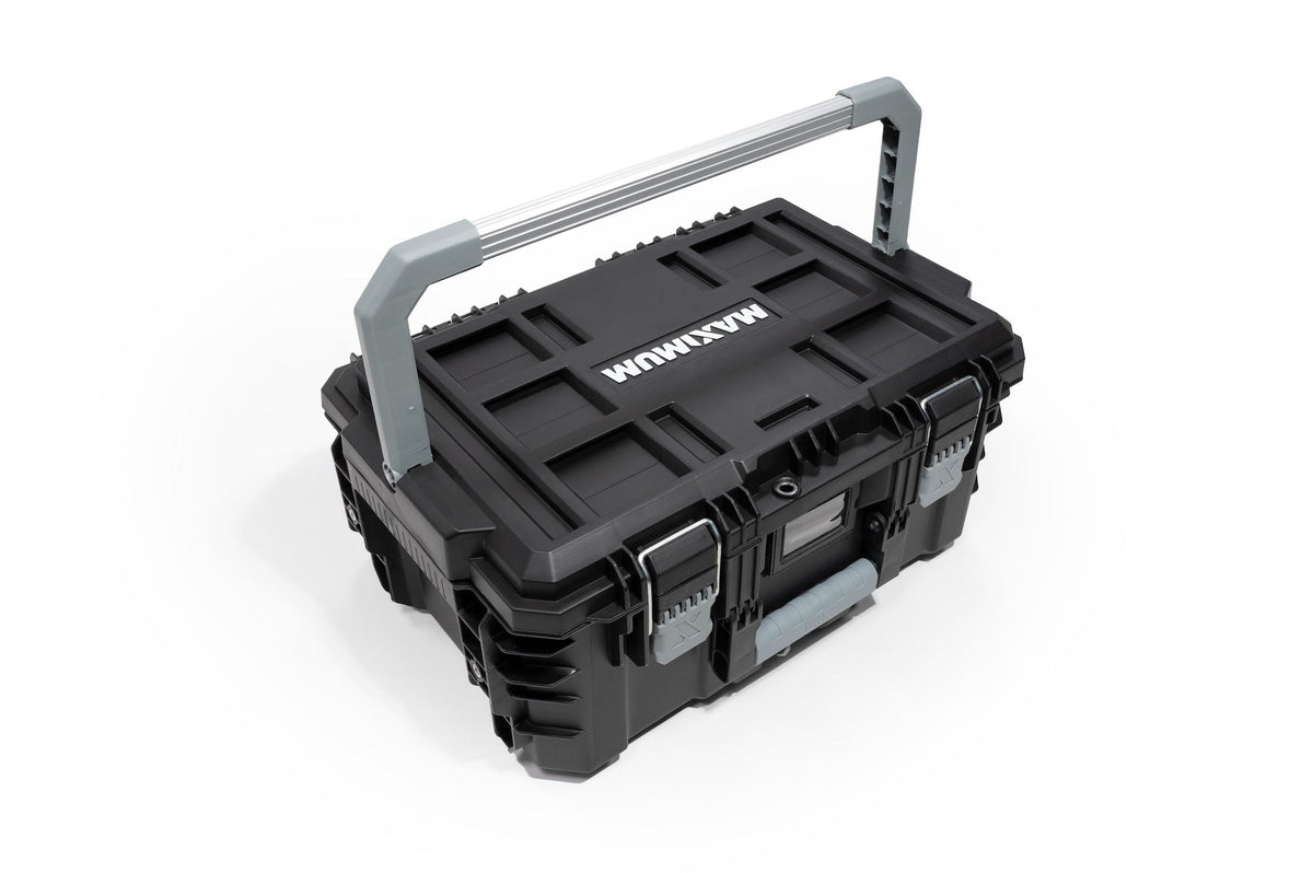Brix Modular Portable Medium Toolbox/Tool Storage, IP65, 23x16x11-in