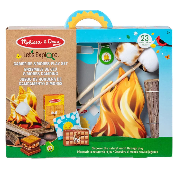 Let's Explore Campfire S'mores Play Set