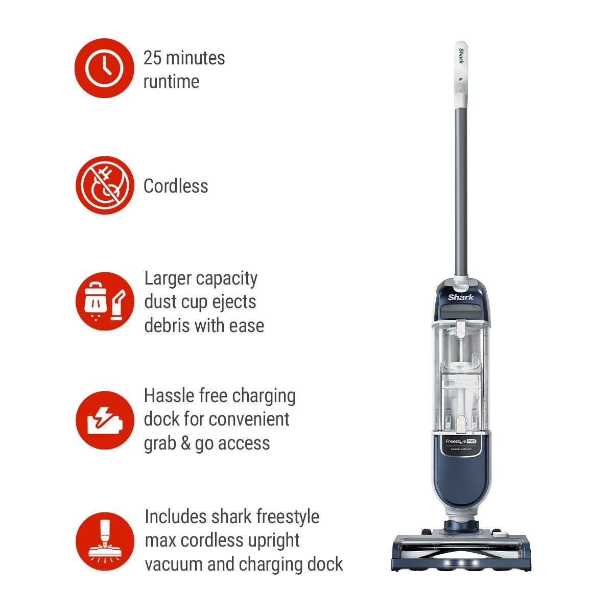Freestyle Pro Cordless Stick Vacuum