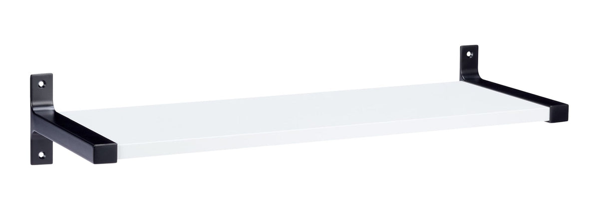Indoor Edge Bracket for 12-in Shelf Board, 2-pk