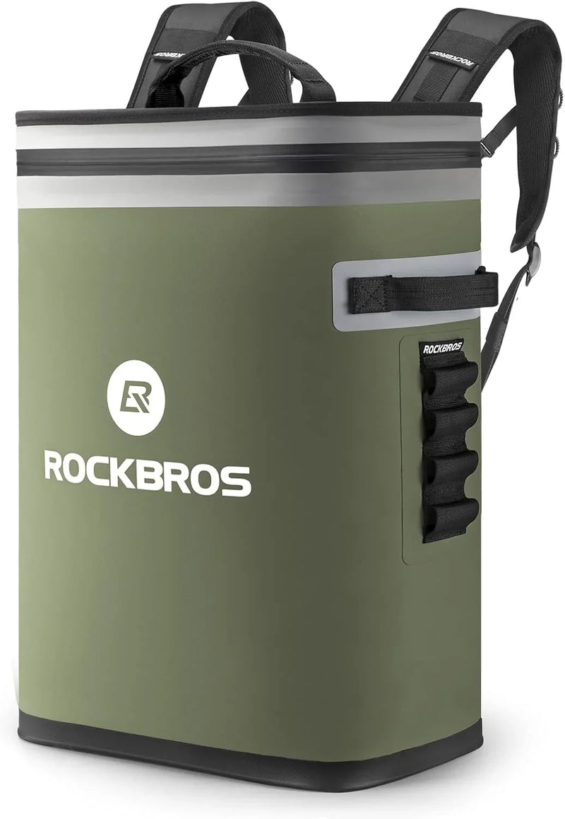 Backpack cooler, leak-proof soft-edge cooling bag, waterproof and insulated backpack cooler, 36 capacity soft cooling bags, suitable for camping, fishing, parties, and picnics. I2988