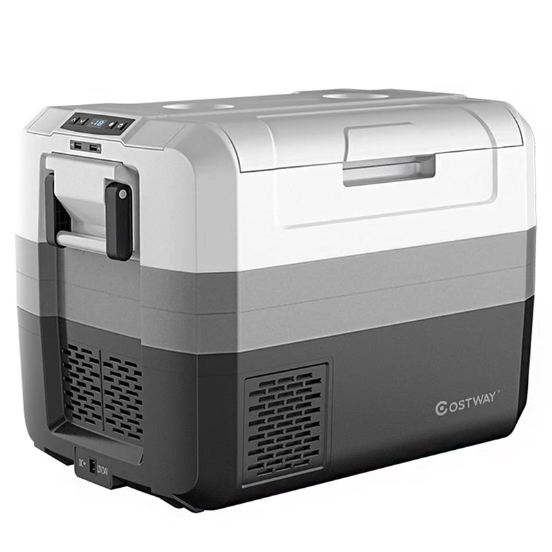 58 Quart Portable Electric Car Cooler Refrigerator Compressor Freezer for RVs Camping J5553
