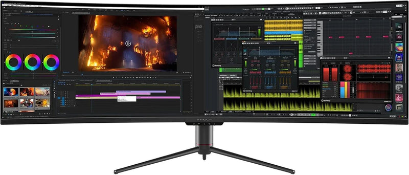 INNOCN 49" Curved Gaming Monitor, 144Hz, HDR400, USB-C, 49C1G T5700