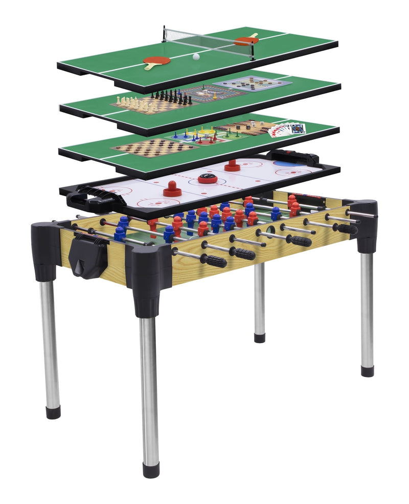 10-in-1 Space-Saving Battery-Powered Games Set/Table, 48-in R6652