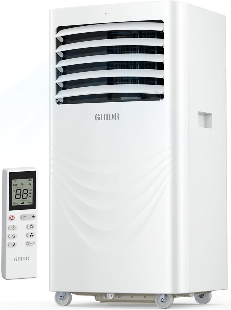 12000 BTU Portable Air Conditioners, AC Unit for Bedroom with 4 Modes Cooling/Dehumidifier/Fan & Sleep, Up to 400 Sq.Ft, 45db Quiet, 24H Timer & Remote, Standing Air Conditioner for Rooms Office Home G5065