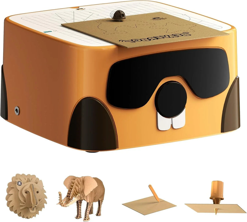 BEAVERBOT Kids Cardboard Cutter STEM Craft Kit, Ages 3 G6069