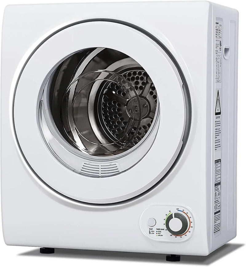 Euhomy 110V Portable Clothes Dryer 850W Compact Laundry Dryers 1.5 cu.ft Front Z9563