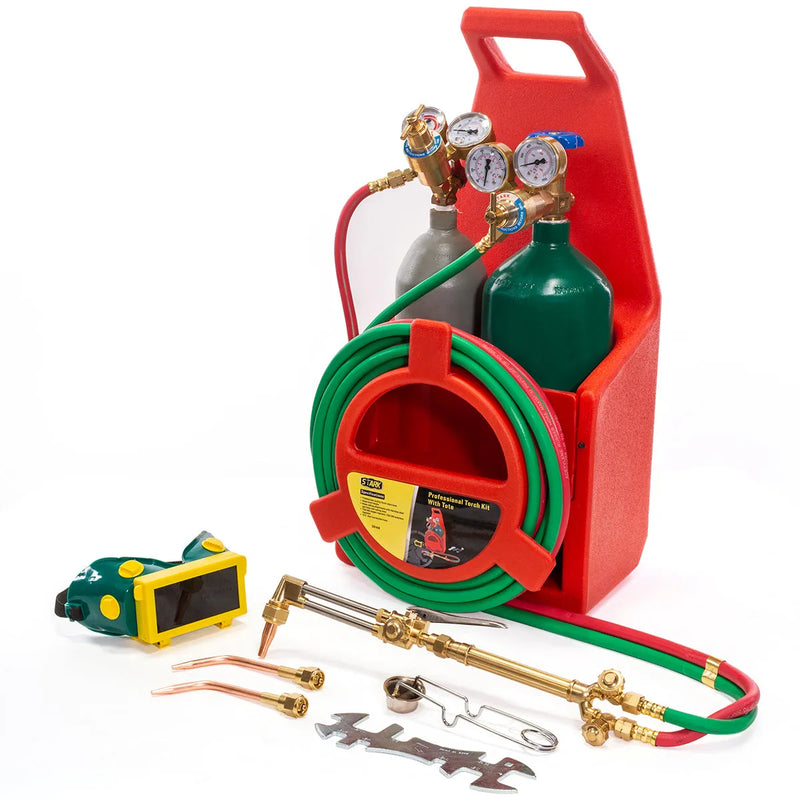 Welding & Cutting Torch Oxygen Acetylene Regulator Set Q5806