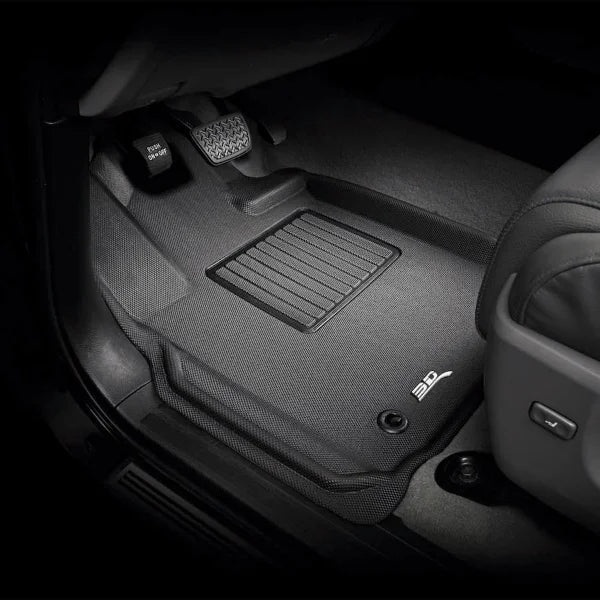 3D MAXpider Mat Custom-fit All-weather Car Mats; Row 1 and 2 Only I6044