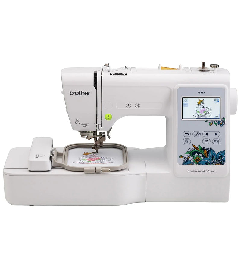 Brother PE535 Embroidery Machine with Large Color Touch LCD Screen B8939