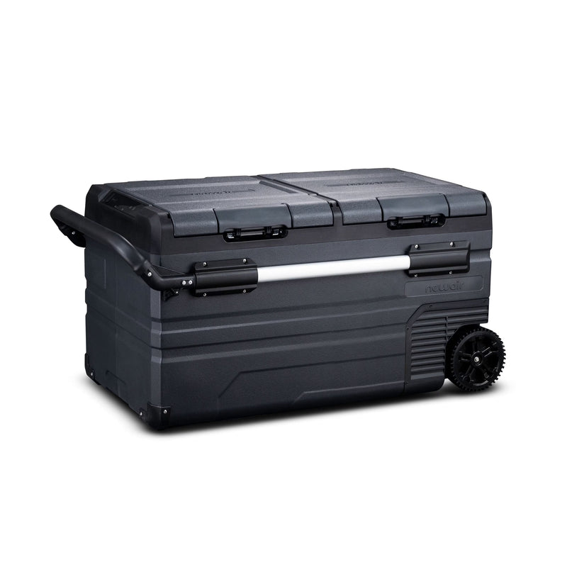 Newair 80 Qt. Portable 12v Electric Cooler with LG Compressor with Fridge and Freezer - NPR080GA00 V0382