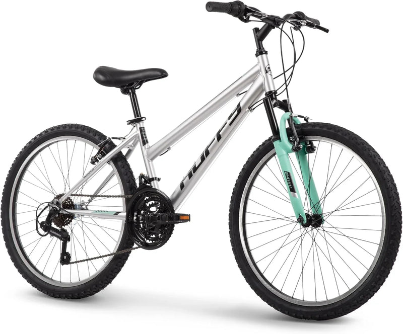 Mountain Hardtail Mountain Bike for Boys/Girls/Men/Women, 20"/24"/26" Sizes, 6 or 21 Speed Shimano Twist Shifting, Front or Dual Suspension, Comfort Saddle, Sleek Colors Z4069