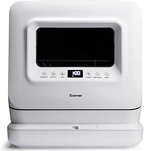 Portable Countertop Dishwasher, with 7.5L Openable Water Tank O6298