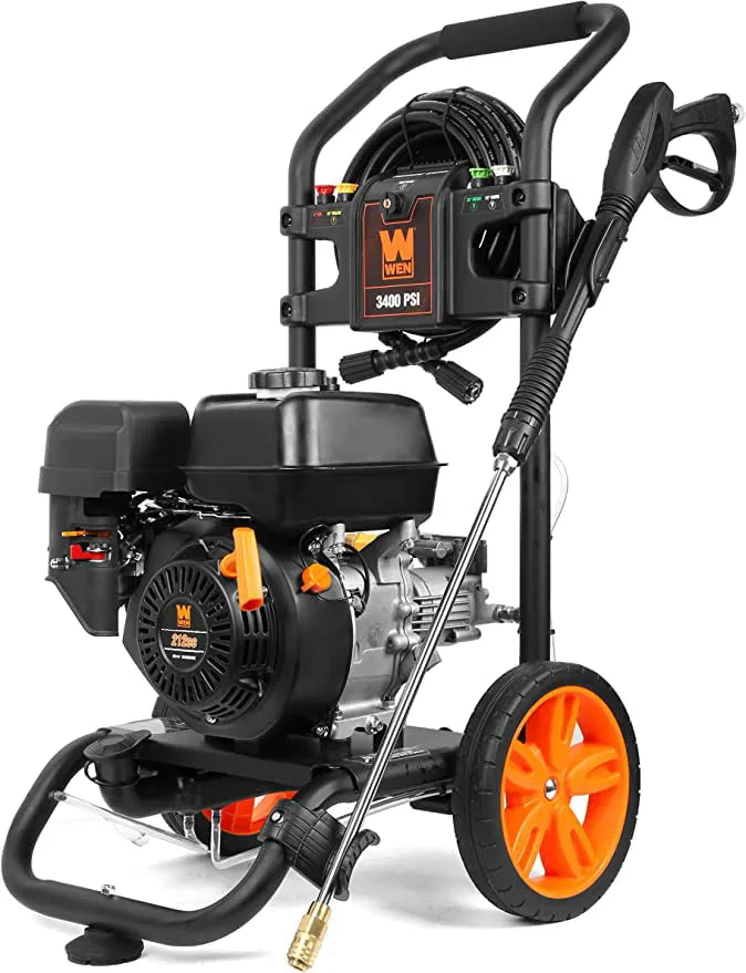 Gas Pressure Washer, 3400 PSI, 2.7 GPM, 212cc Engine, CARB Compliant K7681