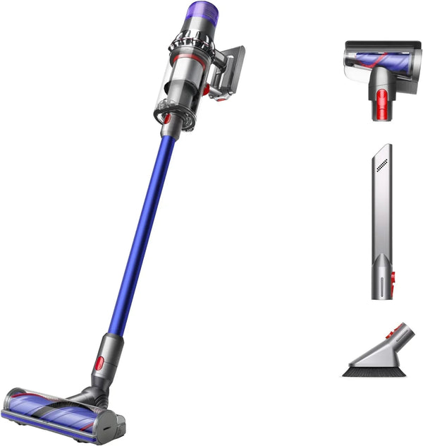 V11 Origin Cordless Vacuum, Nickel/Blue L0161