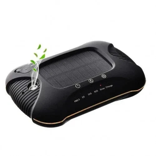Air Purifier Aroma Diffuser Auto Mist Maker PM 2.5 Eliminator Car Air Purifier with Fresh Air Humidifier USB Air Purifier for Car with HEPA,White P6989