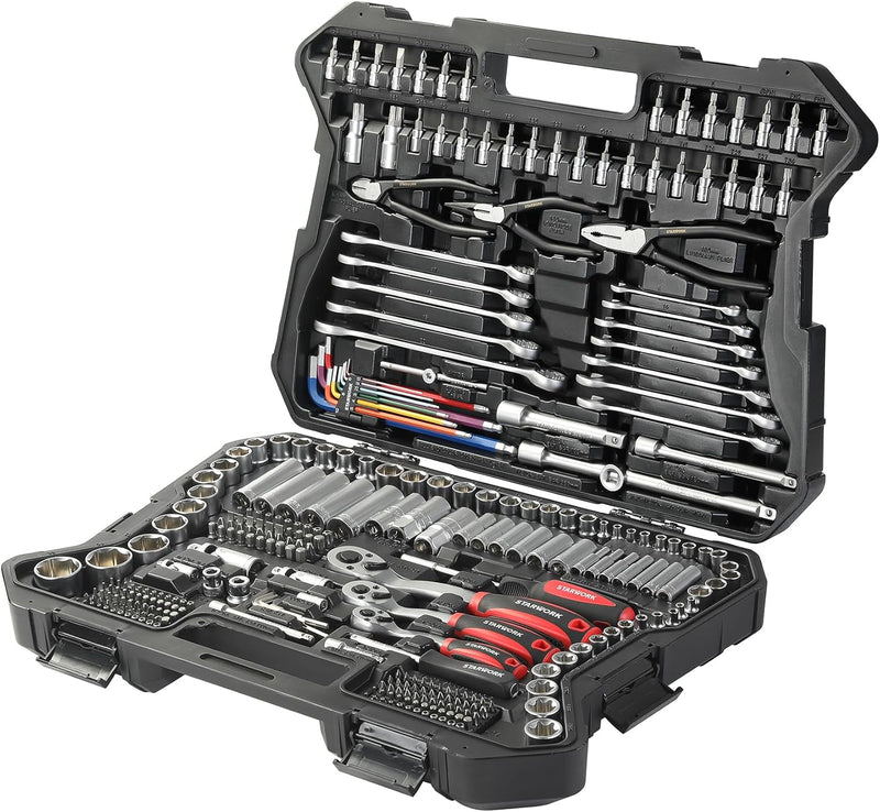 314-Piece Mechanics Tool Set and Socket Set, Professional Metric Set Z685