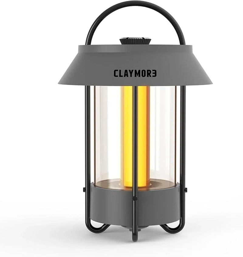 Desk Lamp (Dark Gray) - A beautiful portable outdoor lamp, featuring 4 different lighting heads, equipped with a 6700 mAh rechargeable battery, with a brightness of up to 660 lumens, and featuring waterproof functionality. Suitable for C7580