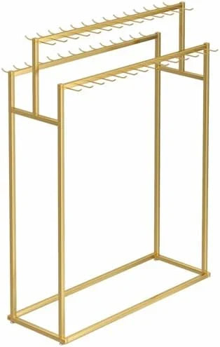 Floor Mounted Belt Hanger & Organizer Rack - Versatile Storage Holder for Belts, Ties, Scarves & Purses - Commercial Display Stand for Men’s Closet, Multifunctional Accessory Storage Solution C4172
