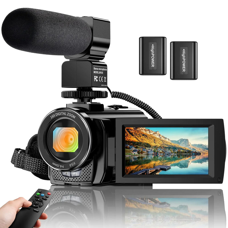 Video Camera Vlogging Camera Recorder FHD 1080P N1618