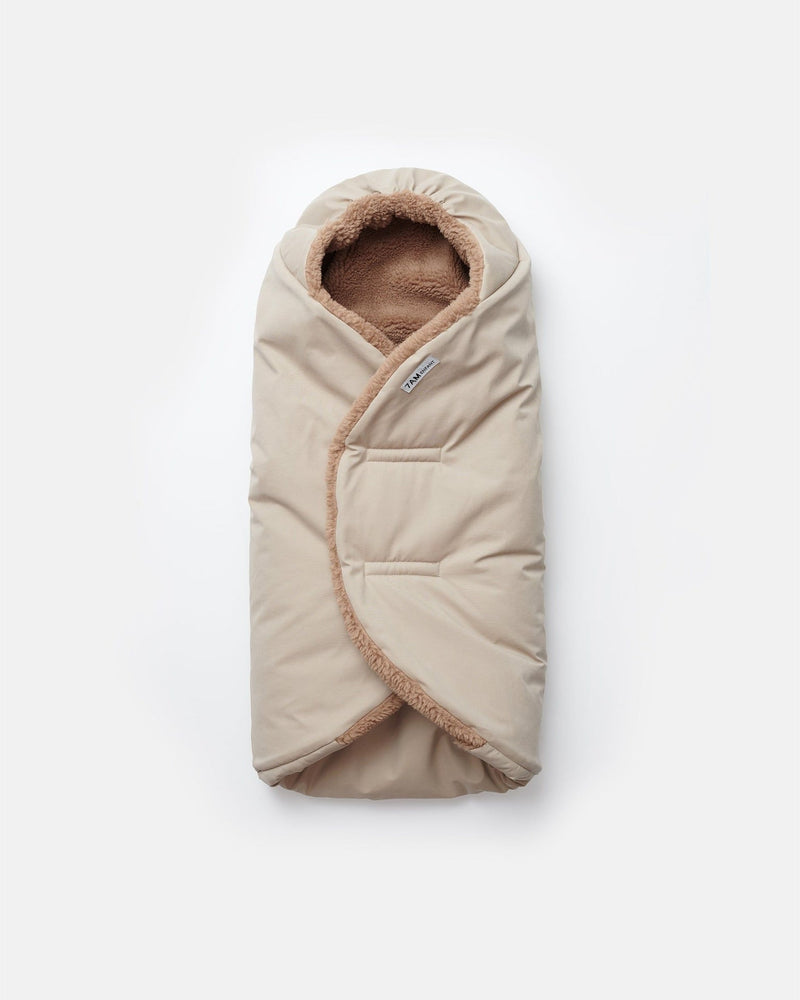 Enfant Nido Benji Sherpa Lining Infant Wrap, Oat E4730
