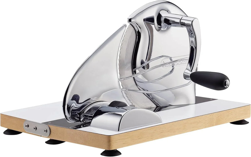 Stainless steel bread slicer (silver brown)) N2072