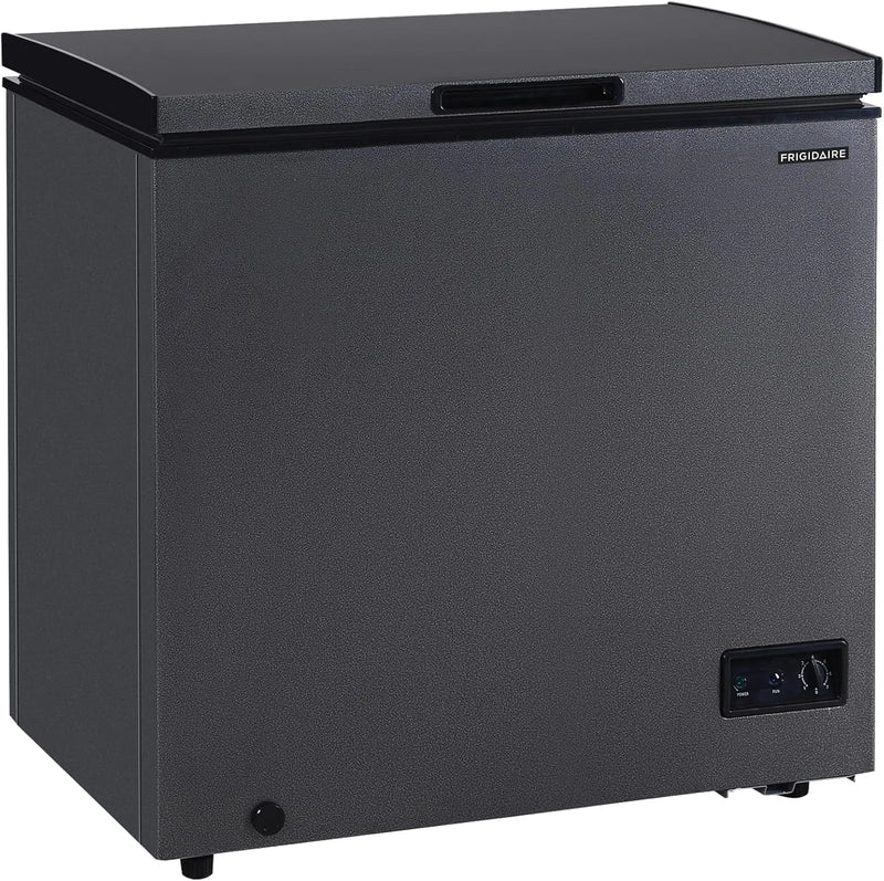 7 Cu. Ft. Chest Freezer, Granita Finish, Adjustable Thermostat, Easy Defrost, Removable Basket X5381