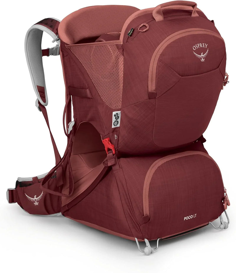 Lightweight children's backpack - Compact, travel-friendly children's backpack with a sunshade and adjustable fitting device - A lightweight and comfortable hiking backpack suitable for young children P3024
