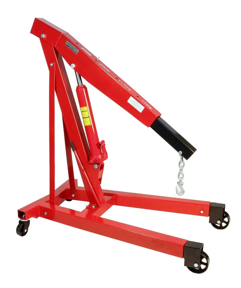 Dragway Tools 3 Ton 6000 LB Heavy Duty Engine Hoist Cherry Picker Shop Crane G8177