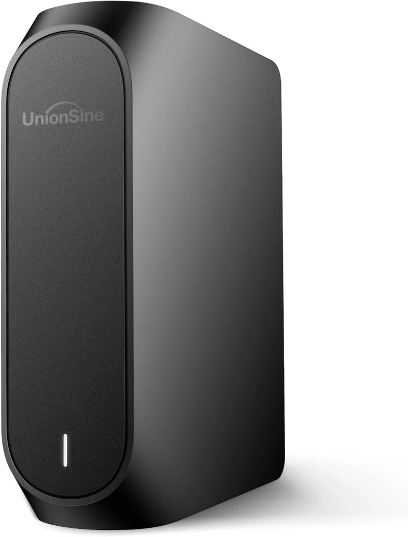 3.5-inch external hard drive, supporting USB 3.2 Gen2 Type-C interface, suitable for PCs, Macs, desktops, laptops, and televisions (black) G4196