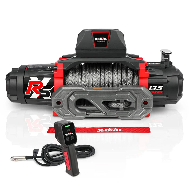 13500 lb Load Capacity Electric Winch for Towing Truck Off Road C3820