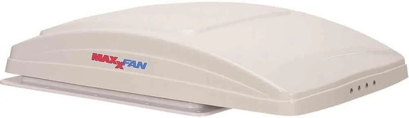 Deluxe Vent, Fan and Vent Cover All in One - Powerful 10-Speed Reversible Fan with Thermostat, Built-in Rain Cover, Remote Control, Intake & Exhaust Fan, Smoke (00-07500K) D5967