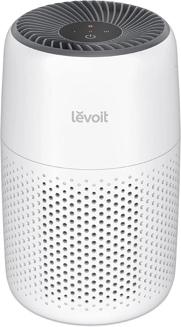 Bedroom home dormitory air purifier, three-in-one filter scented sponge, helps you sleep well, filters smoke, allergens, pet dander, odors, dust, suitable for office, desktop, mini core P type, white J7761