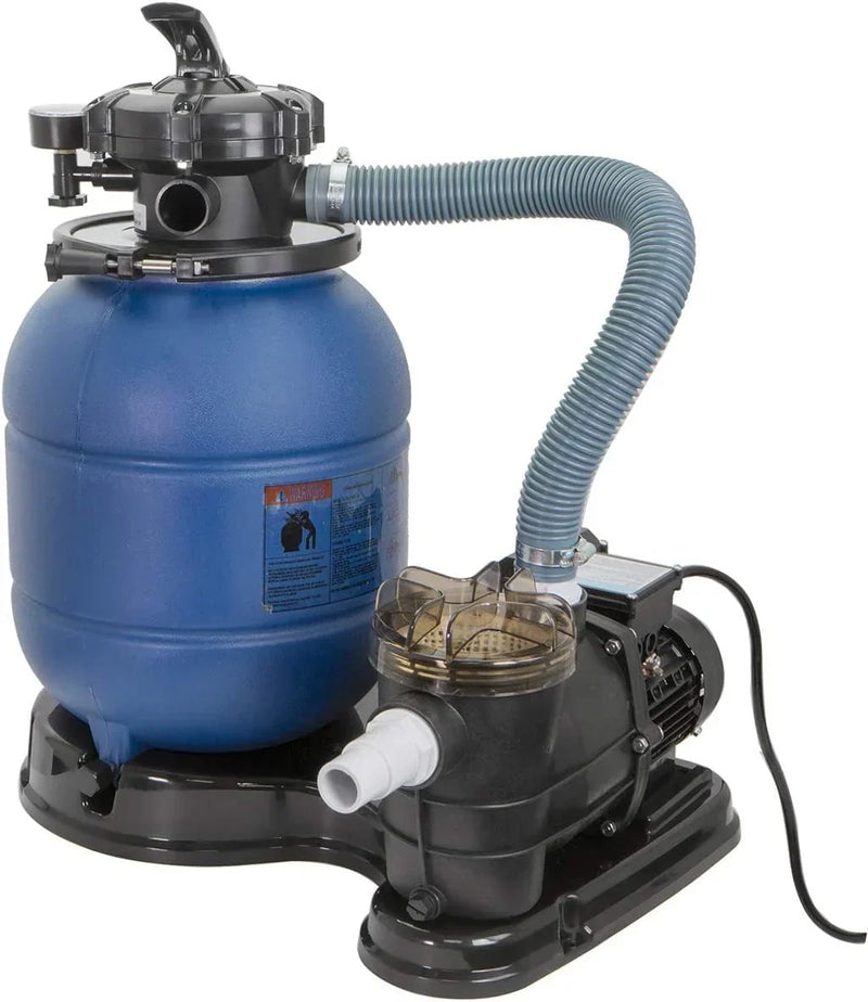 XtremepowerUS 13" Sand Filter 3/4HP Pool Pump J2303
