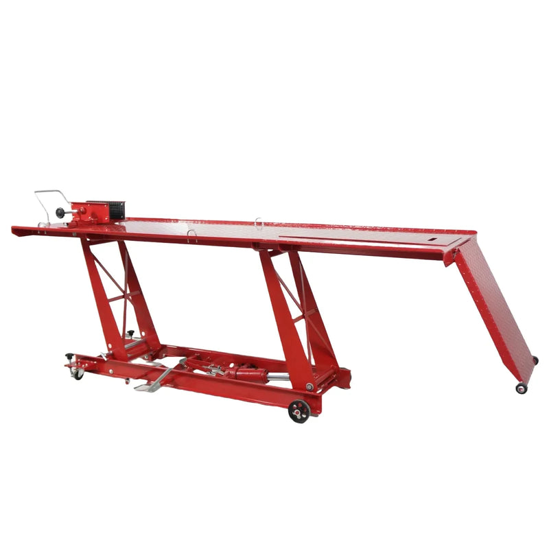 Garvee Hydraulic Motorcycle Lift - 1000lbs Capacity, Lift Hoist, Jack Stand, for Mechanics, Workshops, Homes R5021