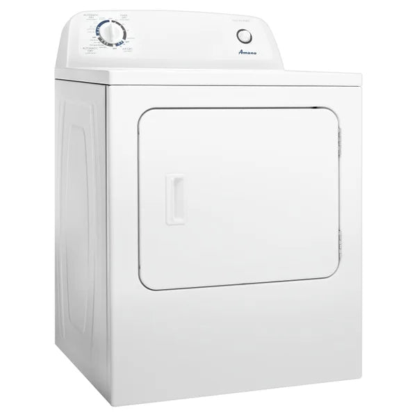 Amana 6.5 cu ft. White Electric Dryer with Automatic Dryness Control S0492