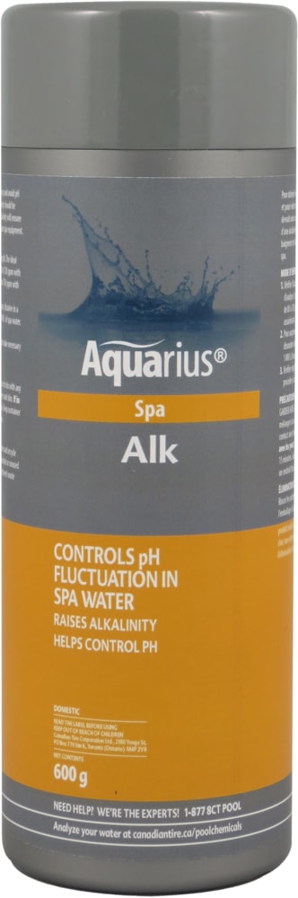 Alk Spa Alkaline Booster, 600-g P9560