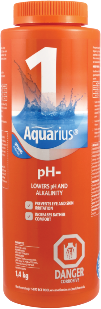 pH Step 1 Water Treatment, 1.4-kg A5402