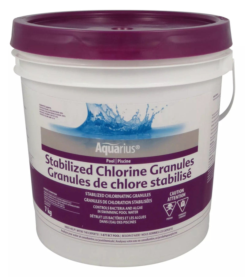 Pool Stabilized Granular Chlorine, 7kg D4421