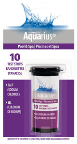 Sodium Chloride Pool & Spa Salt Water Test Strips, 10-pk