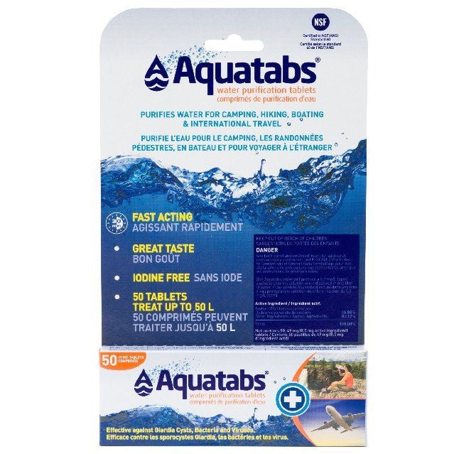 Water Purification Tablets, 50-pk T2228