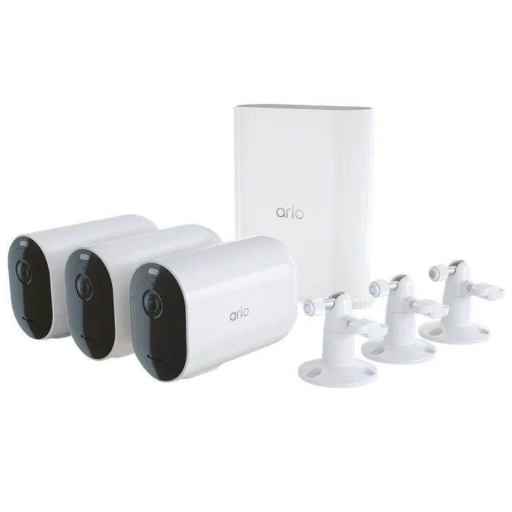 Arlo Pro 4 XL 3 Camera Security Bundle T6219
