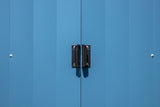Classic 12x17-ft Blue Grey Corrosion-Resistant Metal Shed