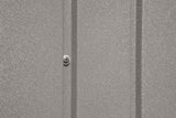Elite 14x12-ft Cool Grey Weather-Resistant Steel Shed