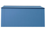 Elite 14x14-ft Corrosion-Resistant Blue Grey Steel Shed