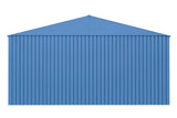 Elite 14x14-ft Corrosion-Resistant Blue Grey Steel Shed