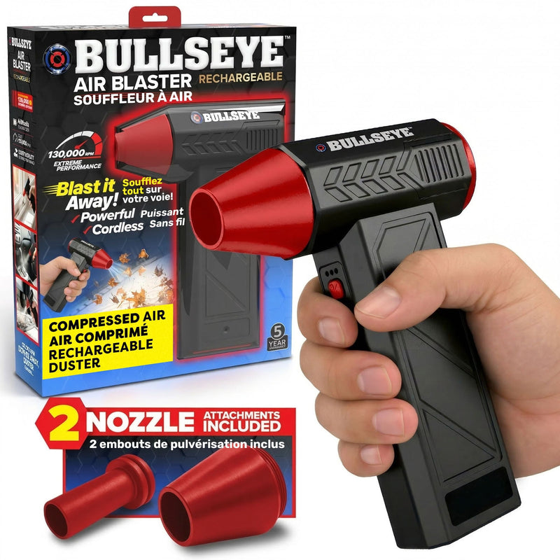 Bullseye Air Blaster 7.4V Rechargeable Handheld Blower L6247