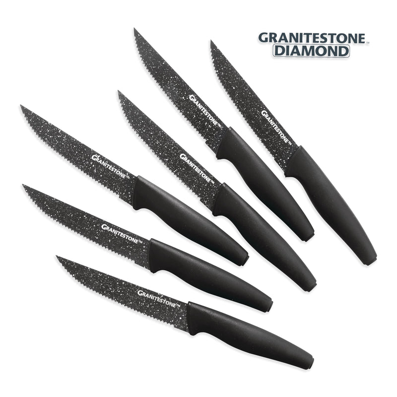 ’s Steak Knife Set, Stainless Steel, 6-pc W3652